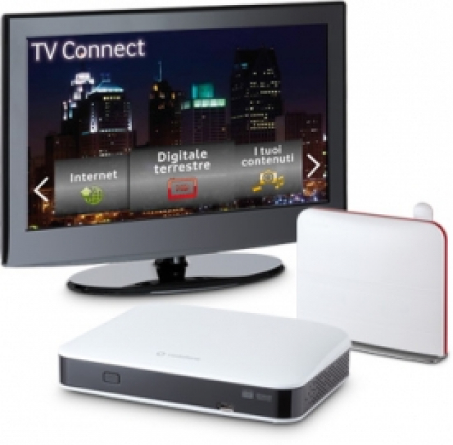 Ecco Tv Connect, l'innovativo decoder di Vodafone
